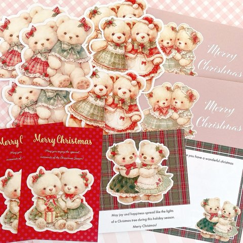 紙ものセット♡christmas bear